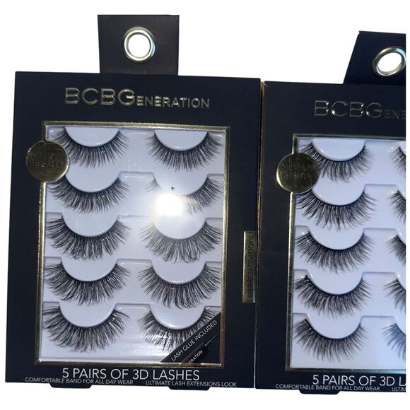 3D Eyelash Extension Volume Wispy Lash Falsies 16 Pairs with Glue Starter Kits - Picture 5 of 11